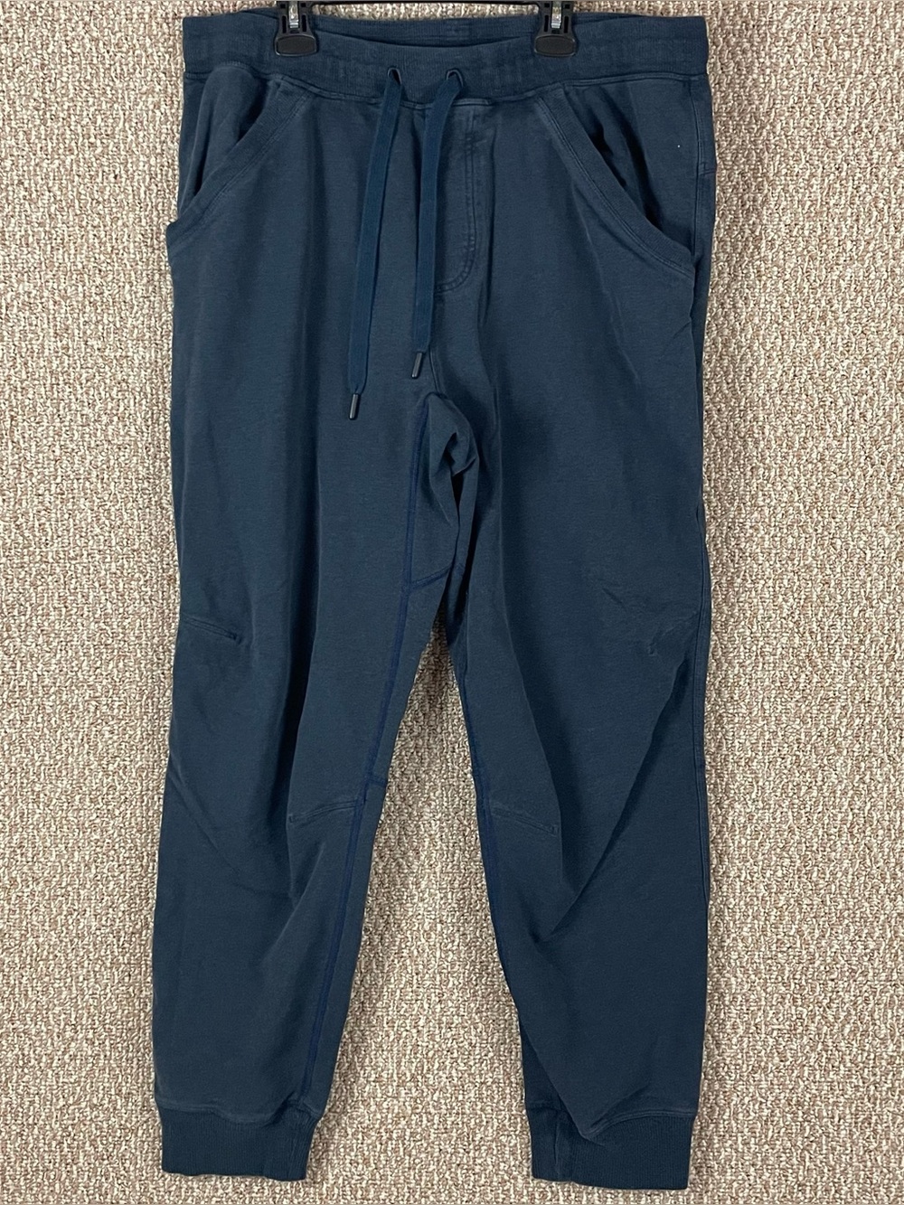 Lululemon Discipline Jogger Sweatpants Mens XL Blue Performance Drawstring 24